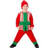 Generico Costume Kids Gift Box Boys Christmas Cosplay Outfit | Kids Gift Box Cosplay Costume Boy Girls Christmas Party, Set For Family Photos Home School Events Celebration