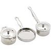 Odoria 1/12 Miniatura Padella Miniature Pentole Accessori Casa Bambole, Argento