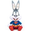 Play by Play Peluche 100th Anniversary - DC Looney Tunes Superheroes 27 cm (Bugs Bunny)