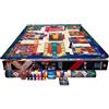Hasbro Cluedo Junior,Tappetino da gioco XL flessibile e ultraleggero, versione tedesca, un crimine è accaduto in villa, lavabile e resistente all'umidità, 61x61 cm.