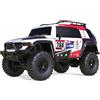 Amewi 22592 Dirt Climbing SUV Race Crawler 4WD 1:10 RTR bianco/rosso con telecomando, batteria, cavo di ricarica