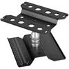 Dilwe Stazione di Riparazione Auto RC, Stazione di Riparazione Rotazione Supporto per Auto RC Regolabile Compatibile con 1/8 1/10 Modello RC(Nero)