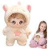 FVPKYUR Figure di bambole di peluche dei cartoni animati, peluche di simpatici cartoni animati - Bambola da ragazza di morbida da 9,84 pollici | animale di, simpatico peluche, morbida bambola