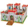 Bigjigs Toys Castello di Bigjigs Giocattoli Re Giorgio - Castello Medievale Playset