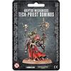 Games Workshop Warhammer 40000001 Adeptus Mechanicus Tech-Priest Dominus Action Figure, nero