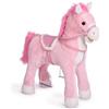 Pink Papaya Cavallo di razza, Sparkles, Cavallo di peluche di 60 cm con suoni