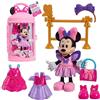 Just Play Bambola ballerina di Minni della collezione Fabulous Fashion Disney Junior, set di bambole e accessori da 13 pezzi, giocattoli per bambini dai 3 anni
