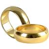 Generic Anello magnetico bombato PK forte accessorio per trucchi magici per maghi ravvicinati espedienti di strada mentalismo puntelli (oro 21 mm) (21 mm)
