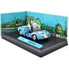 Générique Michel Vaillant Le Mans SPORT-PROTO - 1/43 IXO VOITURE + FIGURINE + DECOR V3