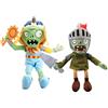 uiuoutoy - Set di 2 piante/piante zombies peluche cavaliere zombie il faraone d'Egitto zombie pvz peluche peluche peluche peluche peluche peluche peluche peluche peluche