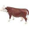 Zestivra Realistic Farm Cattle | Bovini Realistici Figura Da Allevamento Giocattolo Animale, Miniature Da Giardino Di Figurine Di Mucca, Figurine Di Bestiame Modello Animale, Decorazioni Per Torte Bom