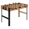 HOMCOM Biliardino Calcio Balilla per Bambini con Manopole Antiscivolo, Segnapunti e Palline Incorporate, 118x104x69cm