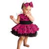 Generico Vestito Halloween Bambina Due Pezzi Tutu Vestito + Copricapo Vestiti Carnevali Bambina Abito da Principessa Costume di Travestimento Bambine Halloween Costume Neonata 3 Mesi - 12 Anni (18-24 Months)