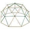 HyperMotion Cupola da Arrampicata per Bambini - Altalena da Giardino e Scivolo per Esterno con Struttura in Metallo Zincato, Portata 350 kg, Giochi per Sviluppo Motorio dai 3 Anni - 12 Ft