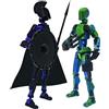 Zkgiftsdz (montaggio completato Set di figure d'azione T13, figure d'azione stampate in 3D, per decorazioni da tavolo per collezionisti