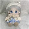 QGYDYH Bambola di peluche da 20 cm. Anime Bambole in cotone con scheletro, bambola morbida farcita, regalo di compleanno (d)