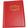 STOBOK Album per Collezione di Monete Copertina in Similpelle Mini Album per Conservazione Monete Trasparente Tasche Portamonete per Collezionisti e Regali Rosso