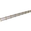 WWS War World Scenics War World Scenics 1mm MDF Scala 00 Staccionate Modellismo Stile Ferro (Ca. 1,2 m Lungo) - Modellismo Ferroviario Diorama Paesaggio