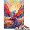 AITEXI Puzzle psichedelico dell'uccello della fenice Puzzle in legno da 1000 pezzi per adolescenti Puzzle rilassanti Giochi-Rompicapo 1000 pezzi （50x75 cm）