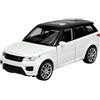Generisch Welly modello auto compatibile con Land Rover Range Rover Sport Bianco 1/34-1/39 Metal Model Auto Die Cast Nuovo in scatola