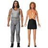 NECA Pack Figura April Oneil + Casey Jones Tortugas Ninja 18cm
