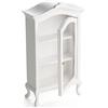 Odoria 1/12 Miniatura Vetrina Accessori Casa delle Bambole, Bianco