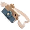Generico Macchina Fotografica Giocattolo Per Bambini - Giocattolo Educativo In Legno, Giocatolo Per L'apprendimento | Design Realistico Con Tracolla, Sviluppo Di Abilità Fantasiose, Attività Di Viaggio Per Ra