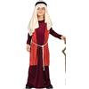 FIESTAS GUIRCA Costume da Pastore Giudeo Rosso per bambini T-3/4 anni