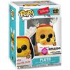 Funko Pop! Disney: Holiday - Pluto - Flocked - Esclusiva Amazon - Figura in Vinile da Collezione - Idea Regalo - Merchandising Ufficiale - Giocattoli per Bambini e Adulti - Movies Fans