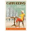 MyPuzzle.com MyPuzzle Cappuccino Di Milano, Vintage Poster - Premium 1000 Pezzi Puzzle - MyPuzzle Collezione speciale di Anderson Design Group