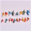 UTTASU 100pcs Dipinto Seduto Passeggero Figure 1 100 Scala per Ferrovie Modellismo, Piattaforme della Stazione e Costruzioni di Scena Città
