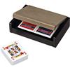 Dal Negro CF GIOCO DAL NEGRO LEGNO WENGHE VERNICIATO 2 MAZZI POKER E 1 MAZZO NAPOLETANE COD 2106
