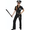 PRESTIGE & DELUXE Costume Vestito Carnevale POLIZIOTTA S.W.A.T. con pantaloni girl bambina Taglia 7 8 9 10 11 12 13 14 ANNI (9-10 ANNI altezza bimba/o 140 cm)
