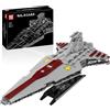 Mould King 21074 MOC Venator Class Republic Attack Cruiser Building Block Toy Model Building Set, 1320 Pezzi, Adulti, Non Pieghevole