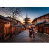 YU GONG FANG Puzzle in legno da 2000 pezzi Puzzle giapponese di costruzione di strade con paesaggi impegnativi