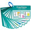 uikios Frazione di apprendimento carte Set carta Matematica Insegnamento Risorsa Per Gli Studenti Attività In Aula Scuola A Casa Matematica Essenziale Flashcard Per I Bambini