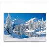 JIANFREY Puzzle 2000 Pezzi Inverno Paesaggio Puzzle Grandi Dimensioni per Adulti 100 x 70cm, Adulti Difficili Impossible Giochi, Rilassamento e Intelligence, Jigsaw Personalizzato per Maschio e Femmina L-7
