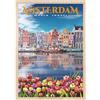 MyPuzzle.com MyPuzzle Amsterdam, Paesi Bassi - Città Dei Canali, Poster Di Viaggio D'epoca - Premium 1000 Pezzi Puzzle - MyPuzzle Collezione speciale di Havana Puzzle Company