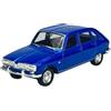 Generisch Welly modello auto compatibile con Renault 16 blu ca 1/34-1/39 Metal Model Auto Die Cast Nuovo in scatola