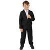 I LOVE FANCY DRESS LTD Costume da agente segreto per bambini, vestito nero, 2 pezzi, con giacca e pantaloni, perfetto per fantascienza, film a tema e Halloween