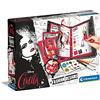 Clementoni - 18672 - Cruella - Fashion Book - Look Book Bambina, diario Moda Bambina, diario da Disegno - Gioco Bambina 7 Anni - Gioco Creativo - Made in Italy