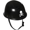 W WIDMANN MILANO Party Fashion WIDMANN, Casco di plastica Dura Nero, 03305