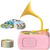 Générique Giocattolo fonografo per bambini - Lettore di storie musicali e di apprendimento, giocattolo interattivo creativo per ragazzi e ragazze