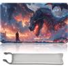 MPLR BOARD GAME Alfombrilla di gioco da 60 x 35 cm MTG Playmat + sacchetto impermeabile 0 compatibile con OCG CCG RPG TCG MTG Playmat, tappetino per mouse (MTG 31 (12), senza zona)