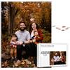 PSUNEY Puzzle Personalizzato Con Foto 35/70/120/200/300/500/1000/1500/2000/3000 Pezzi per Gioco Adulto Familiare Matrimonio Laurea Regalo