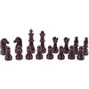 Wdfnexalai 16 pezzi di ricambio in plastica scacchi/set scacchi marrone