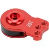 Culnflun Servo Servo Leggero in Lega di Alluminio Saver 25T Servo Braccio Universale RC Auto La Precisione dello Sterzo Migliora La Leggerezza Adatto alle Auto RC 1/10 (Rosso)