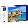Lais Puzzle Le Castella. Isola di Capo Rizzuto - Incredibile Castello e Bellissimo Mare in Calabria, Italia 1000 Pezzi
