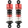Oeudire 4 pezzi 16510R ammortizzatori in alluminio riempiti d'olio accessori pezzi di ricambio for H16GT H16DR H16BM H16 H16P H16E 16208 16209 16210 HB17 HP161S H17 1:16 Brushless RC Monster Trucks Cars(2 Pcs