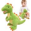 Generico Peluche Dinosauro - Morbido Animale In Peluche | Cuscino Bambola Per Bambini Regalo Compleanno Laurea Gioco Delle Storie Amici